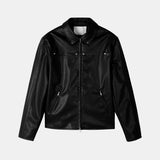 Star Stud Leather Jacket