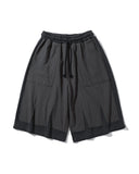 [AG] Open Dart Patch Sweat Half Pants