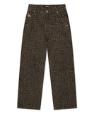 CURVED LEOPARD PANT