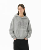 RAW CUT PRAY CROP HOODIE