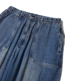 Fatigue Denim Balloon Pants