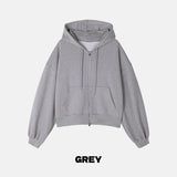 Liz Cropped Zip Hoodie