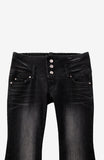 Low Brushed Bootcut Jeans