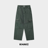 Oper Zipper Dyeing Pants