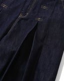 [AG] Long Tuck Wing Balloon Denim Pants