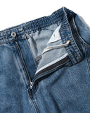 [AG] Wide Curved Denim Pants