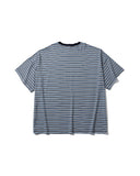 [AG] Multi Striped Half Tee