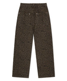 CURVED LEOPARD PANT