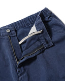 Patched Double Knee Cotton Pants