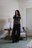 Daisy Flower Wide Pants