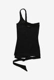 ode dual button halter sleeveless