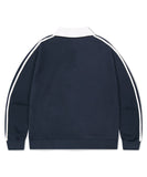 TRACK COLLAR SWEATSHIRT