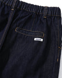 [AG] Long Tuck Wing Balloon Denim Pants