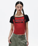 OFF SHOULDER RAGLAN TEE