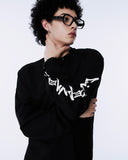 Offset Letter Long Sleeve