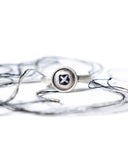 【AG X JOSILVER】Custom Button Sliver Ring