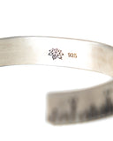 【AG X JOSILVER】Measurement-Marked Bangle