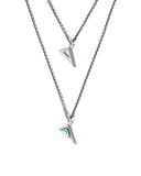 【AG X JOSILVER】Triangle Ruler Necklace - Basic