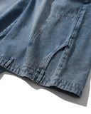 [AG] Upside Down Denim Half Pants