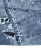 DENIM PRINTED GYM SACK