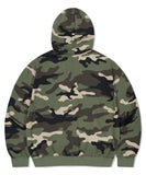 CAMO APPLIQUE HOOD ZIP UP