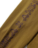 【ANGLAN x HEKA】Wood Bone Long Sleeve - Mustard