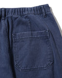 Patched Double Knee Cotton Pants