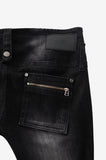 Low Brushed Bootcut Jeans