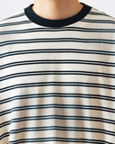 Washed Stripe Layerd Long Sleeve