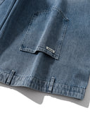[AG] Upside Down Denim Half Pants