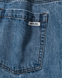 [AG] Wide Curved Denim Pants