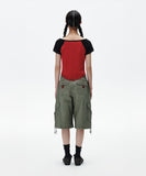 OFF SHOULDER RAGLAN TEE