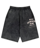 WASHED NOWHERE SWEATSHORT