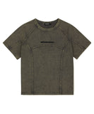 WASHED CURVED TEE