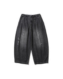 Western Balloon Denim Pants