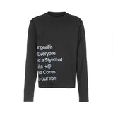 Prism Typo Long Sleeve