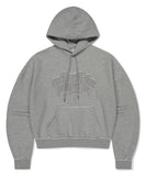 RAW CUT PRAY CROP HOODIE