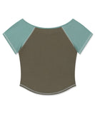 OFF SHOULDER RAGLAN TEE