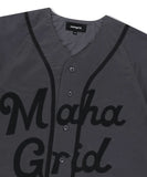 SERIF LOGO BASEBALL SHIRT