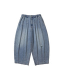 Western Balloon Denim Pants