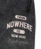 WASHED NOWHERE SWEATSHORT