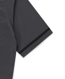 SERIF LOGO BASEBALL SHIRT
