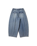 Western Balloon Denim Pants