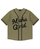 SERIF LOGO BASEBALL SHIRT