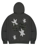 PRAY APPLIQUE ZIP UP HOODIE
