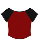 OFF SHOULDER RAGLAN TEE