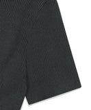 BUTTON-UP COLLAR KNIT