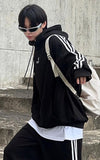 Chest track hoodie