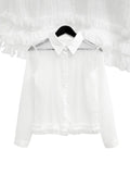 New New Frill See-Through Shirt