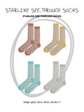 STARLIKE SEE-THROUGH SOCKS